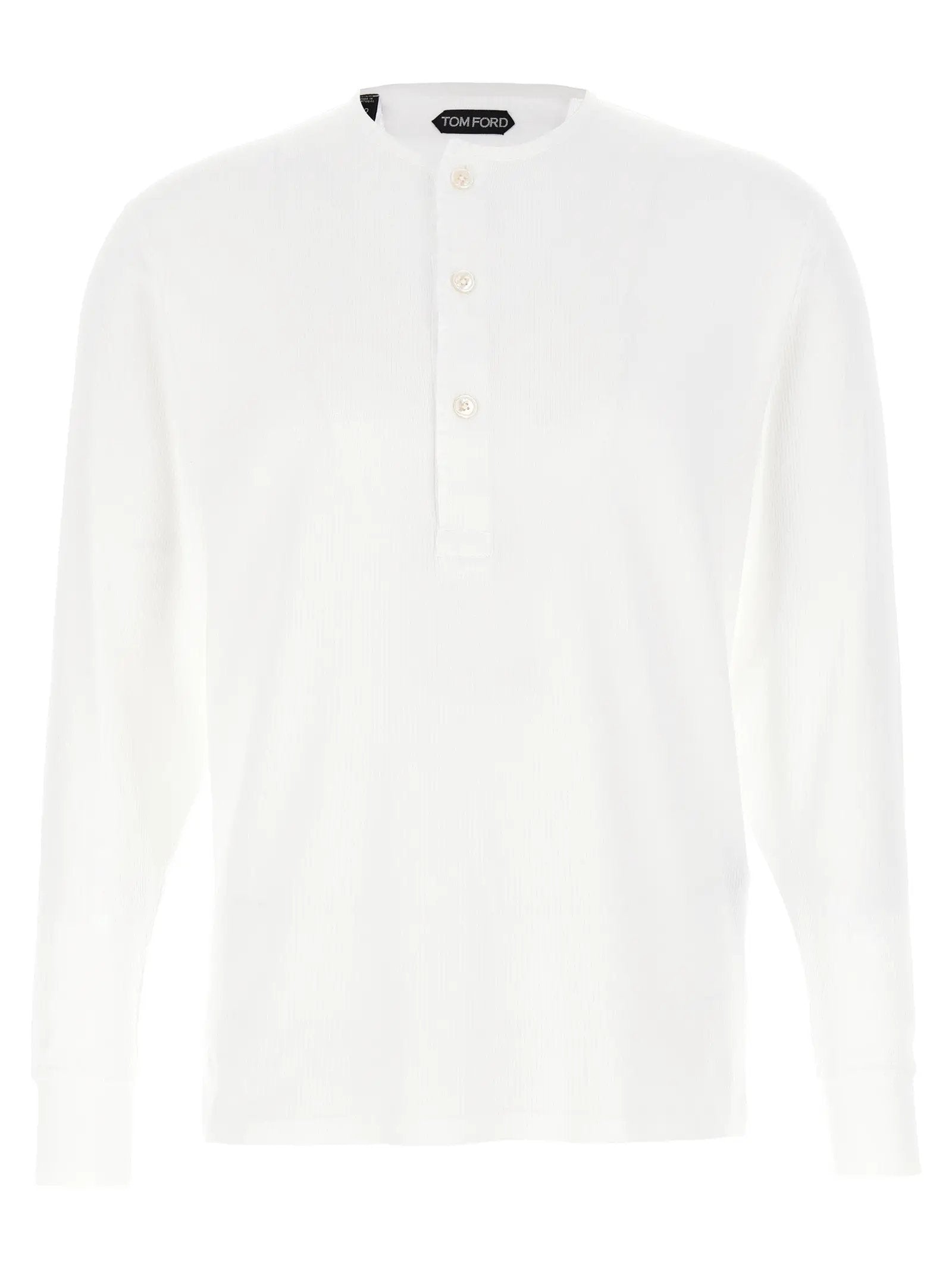 Tom Ford White Cotton T-Shirt