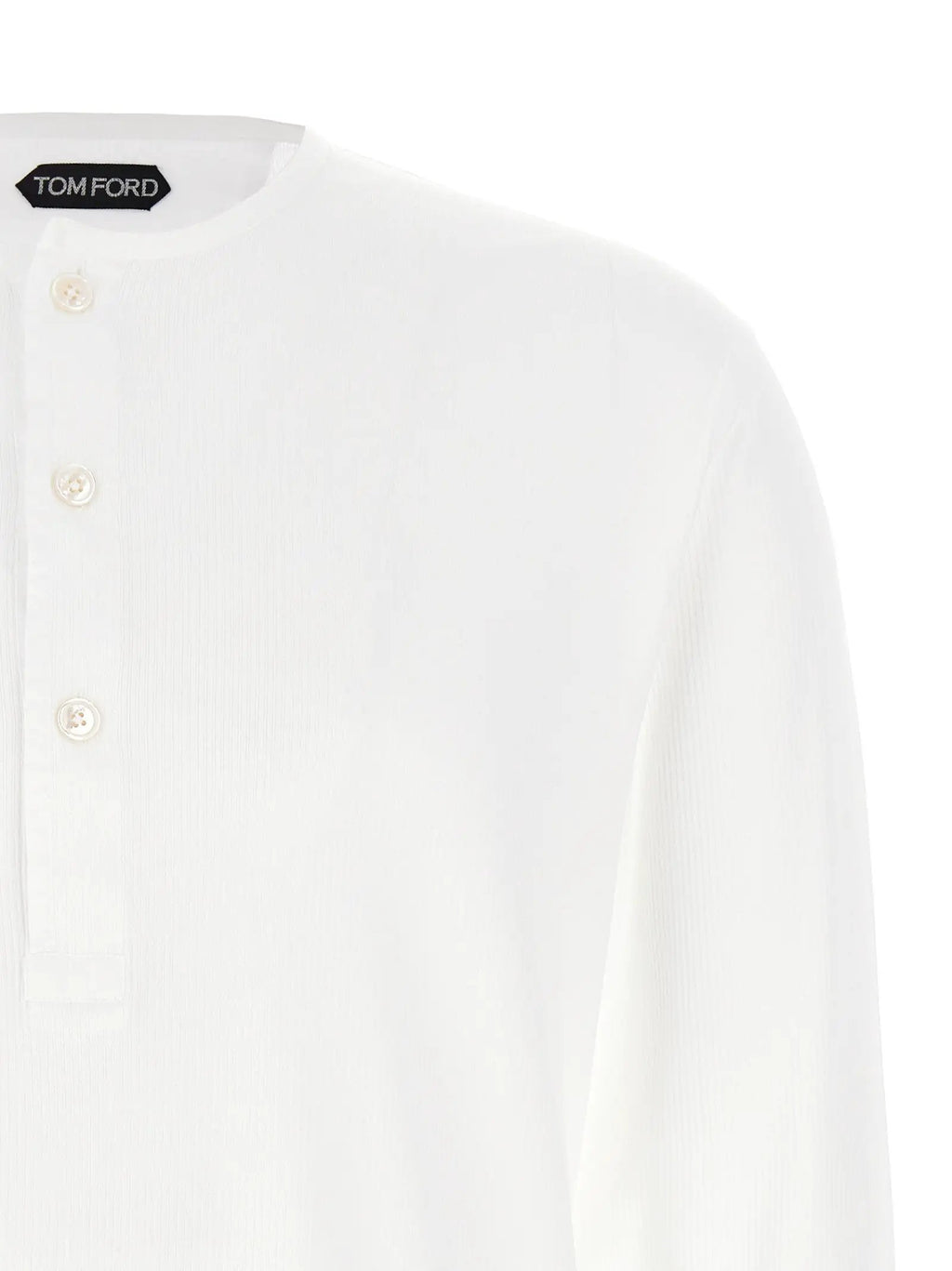 Tom Ford White Cotton T-Shirt