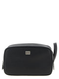 Dolce & Gabbana Black Calfskin Leather Wallet