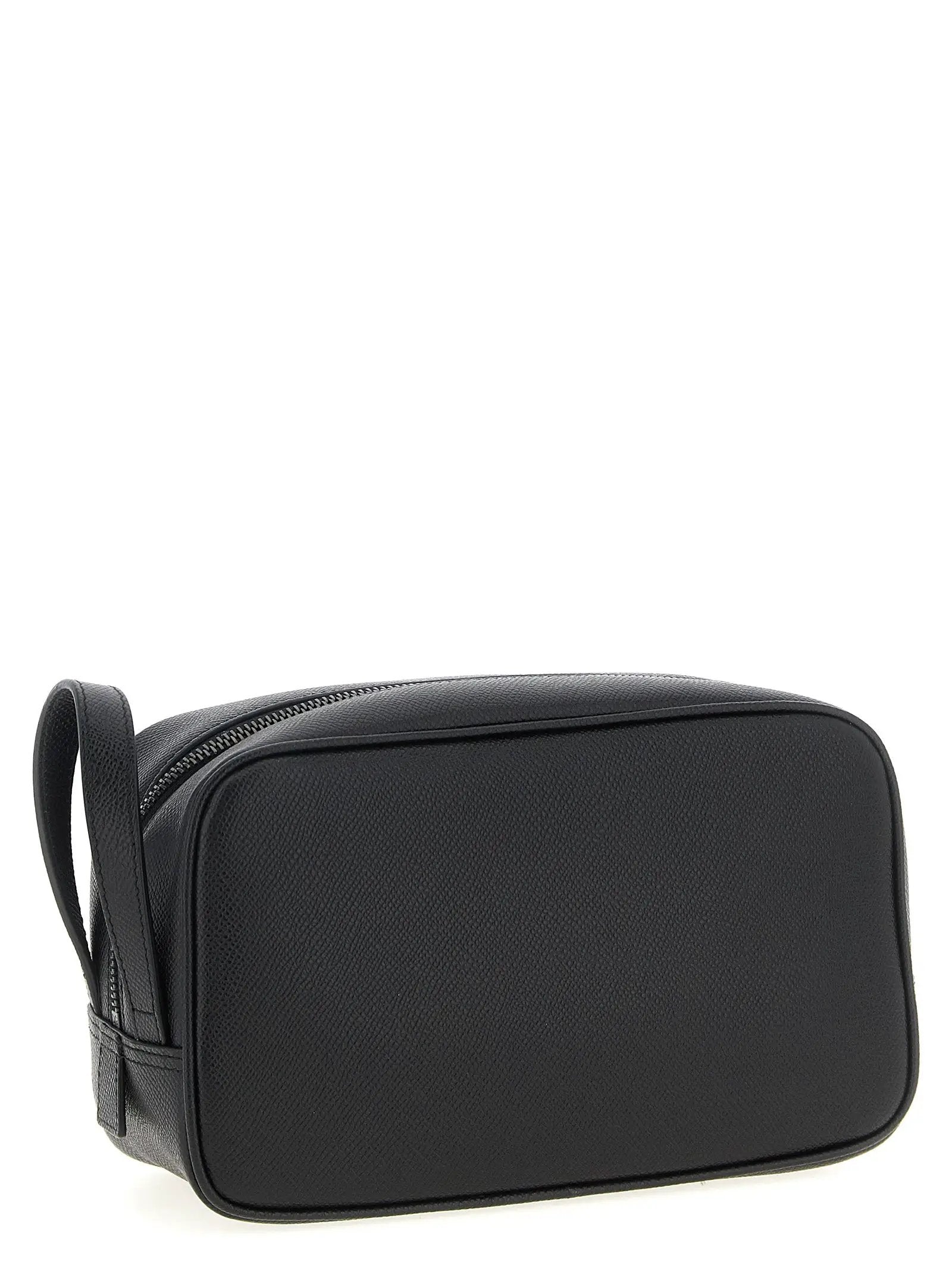 Dolce & Gabbana Black Calfskin Leather Wallet
