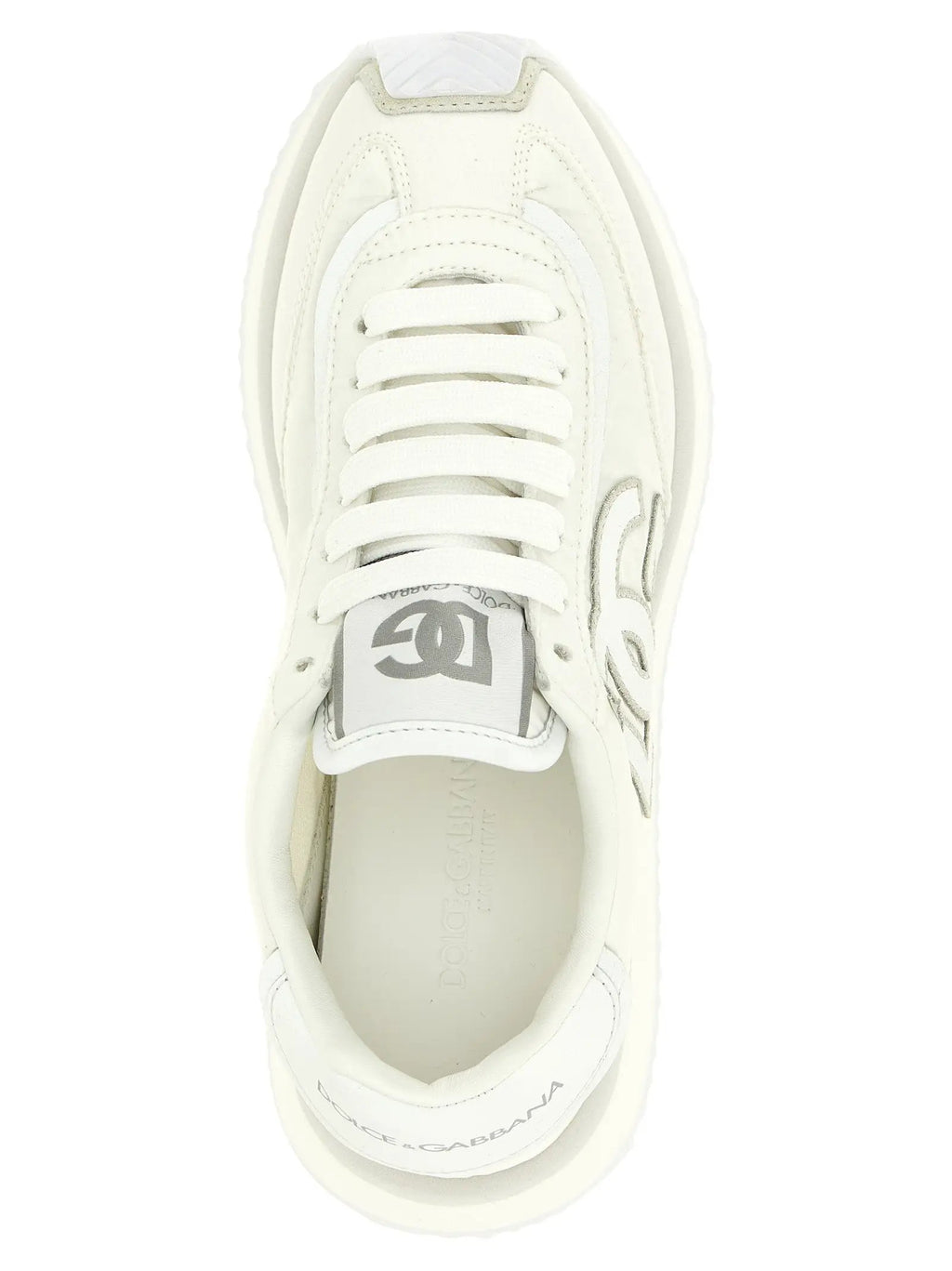 Baskets de sport Dolce & Gabbana en polyester blanc