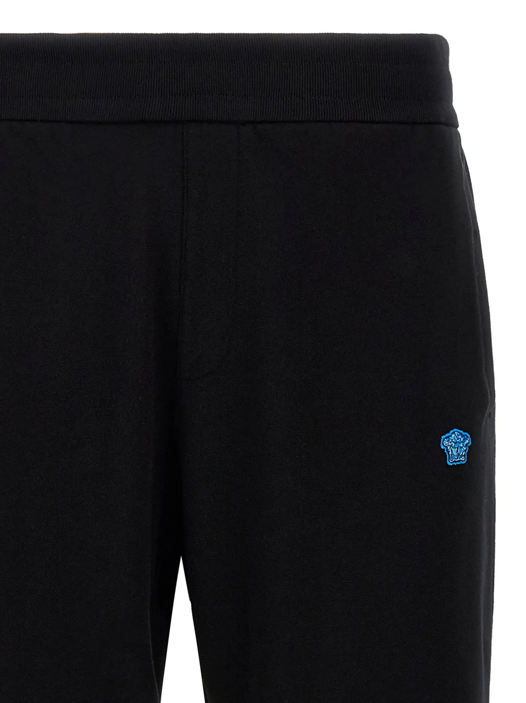 Versace Black Cotton Joggers (Workout Pants)