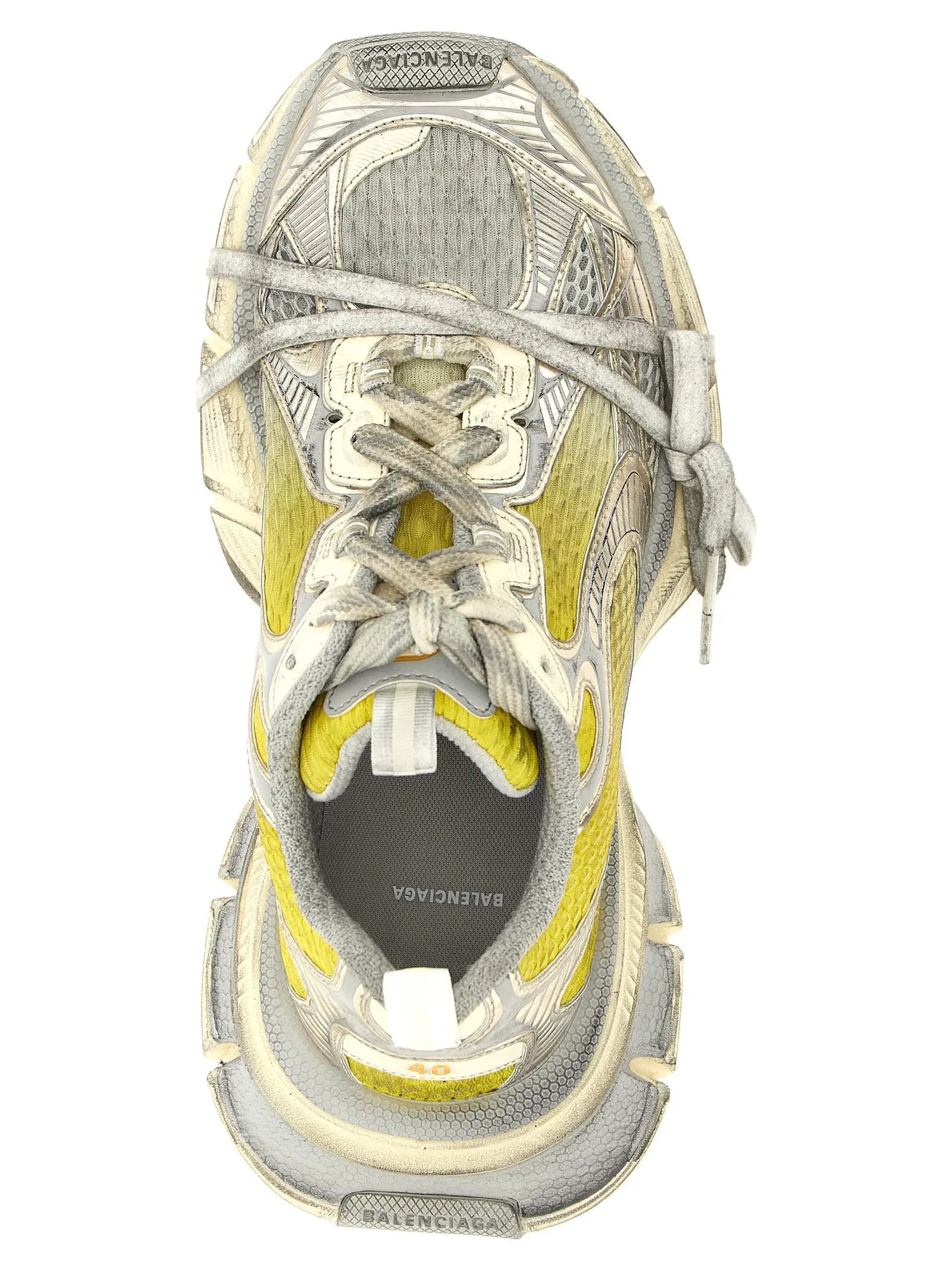 Balenciaga Bicolor Polyethylene Athletic Sneakers