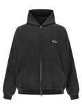 Balenciaga Gray Cotton Sweatshirt