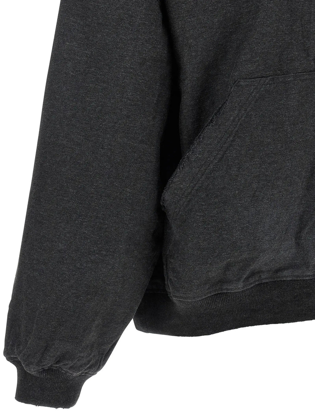 Balenciaga Gray Cotton Sweatshirt