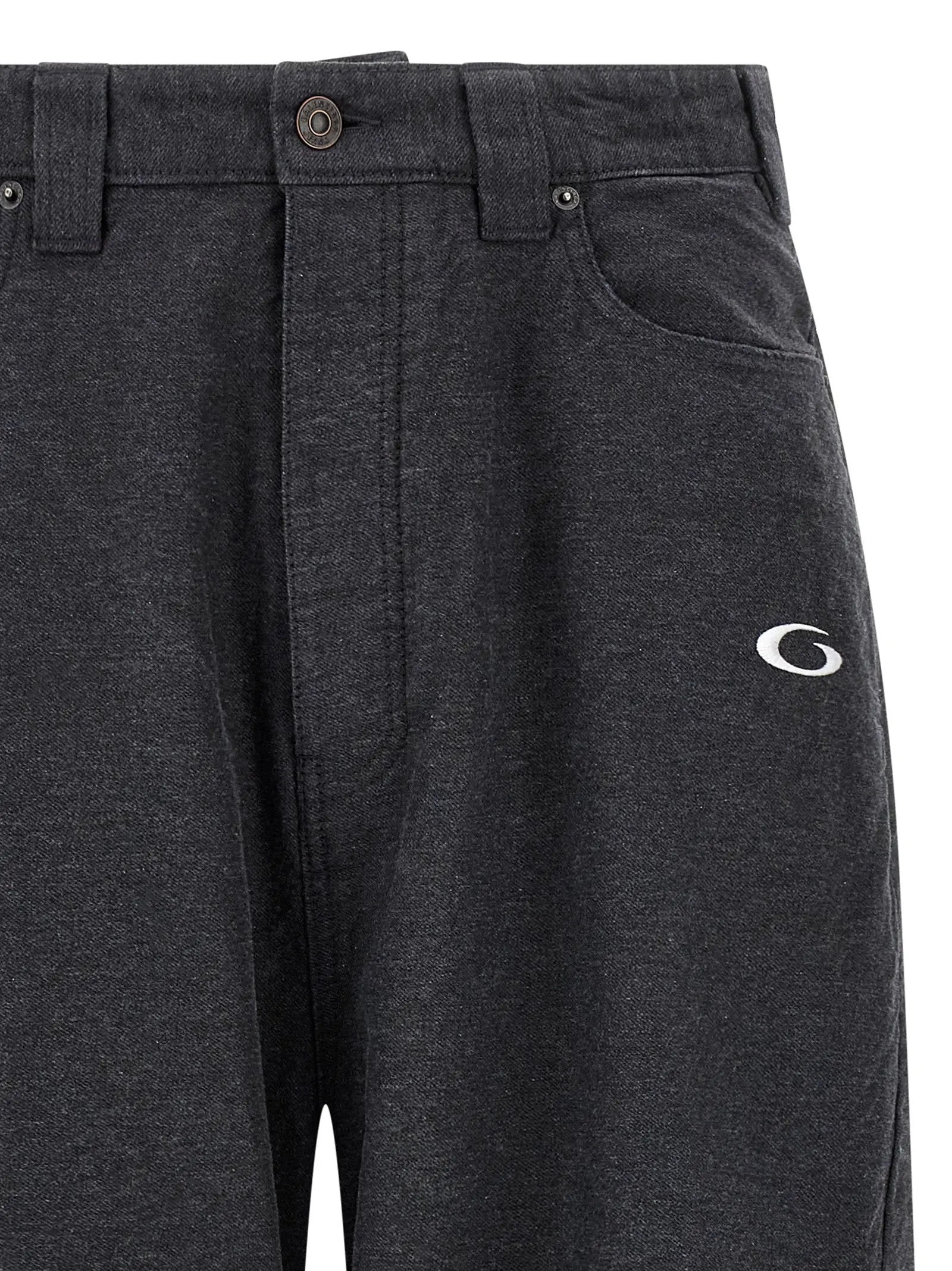 Balenciaga Gray Cotton Casual Pants