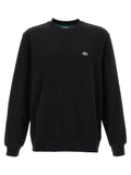 Lacoste Black Cotton Sweatshirt