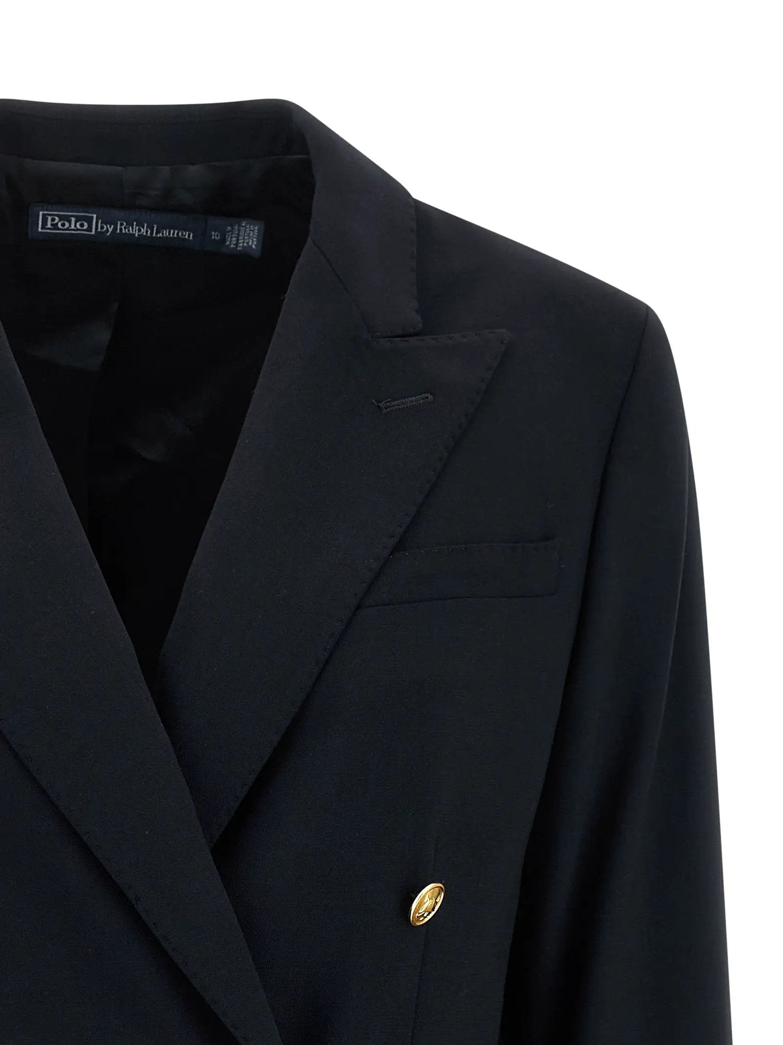 Polo Ralph Lauren Blue Wool Blazer