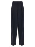 Polo Ralph Lauren Blue Wool Casual Pants