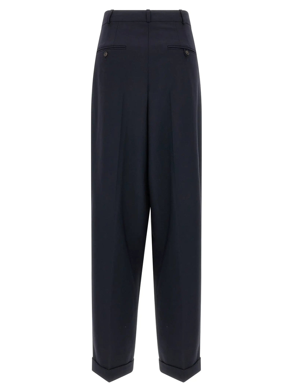 Polo Ralph Lauren Blue Wool Casual Pants