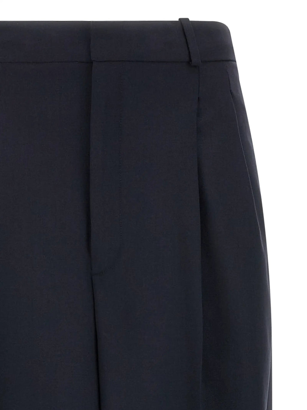 Polo Ralph Lauren Blue Wool Casual Pants