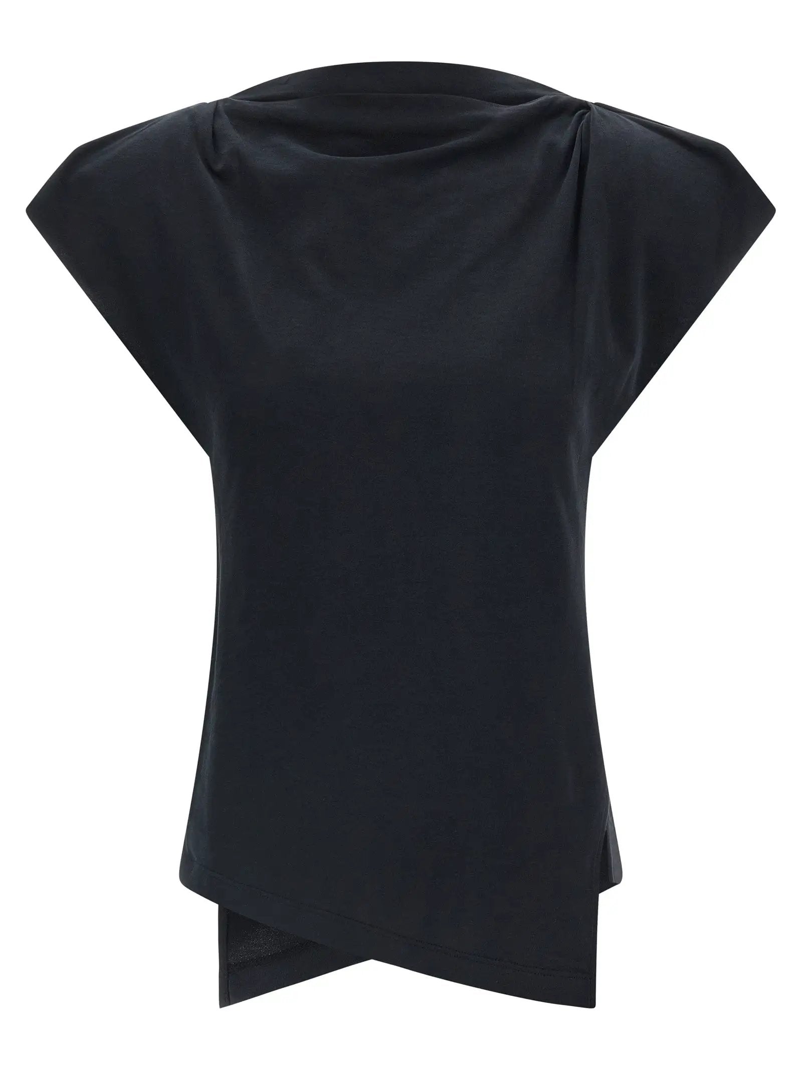 Isabel Marant Black Cotton T-Shirt