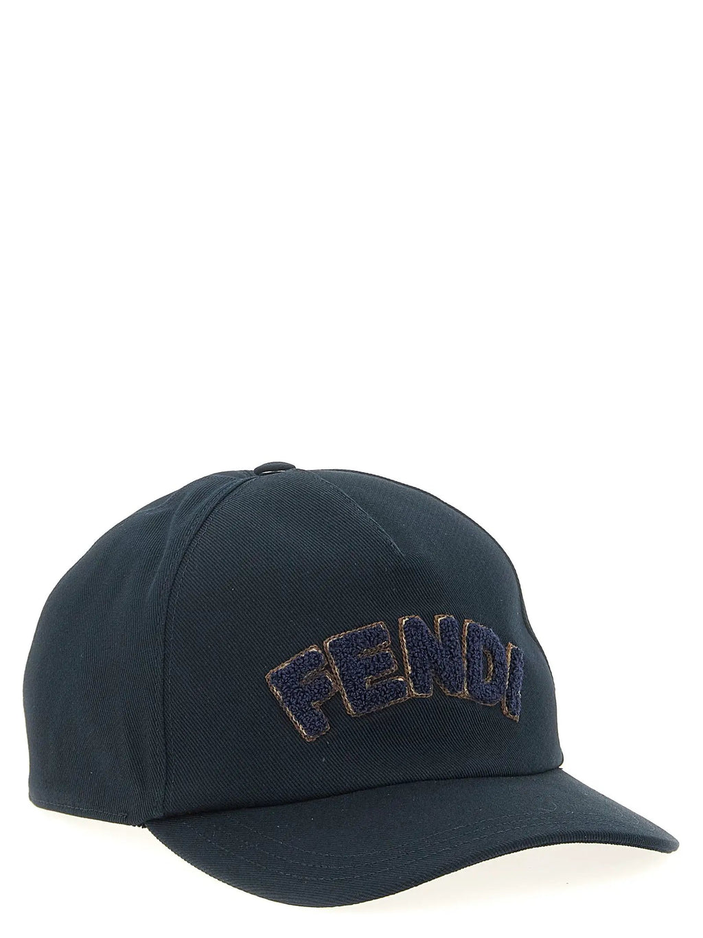 Fendi Blue Cotton Cap (Baseball Hat)