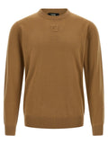 Fendi Beige Virgin Wool Cardigan