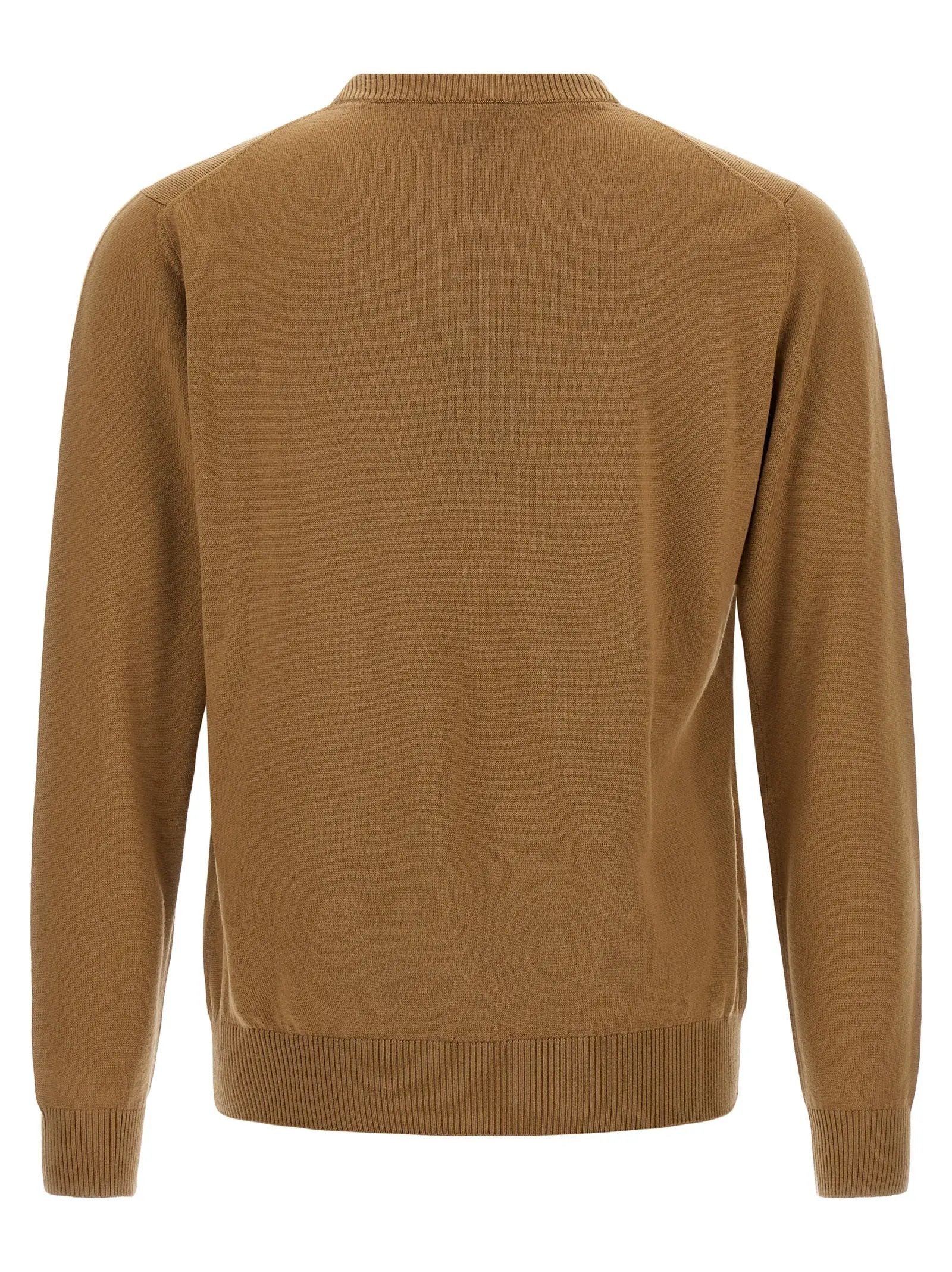 Fendi Beige Virgin Wool Cardigan