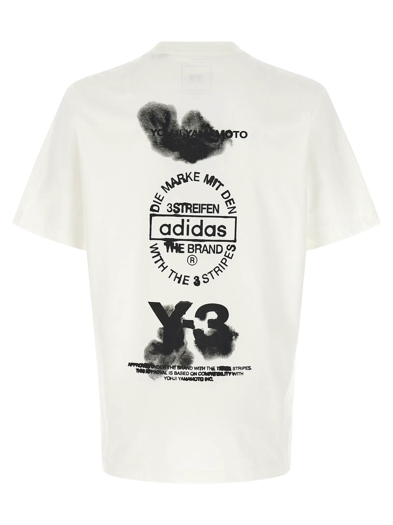 Y-3 Bicolor Cotton T-Shirt
