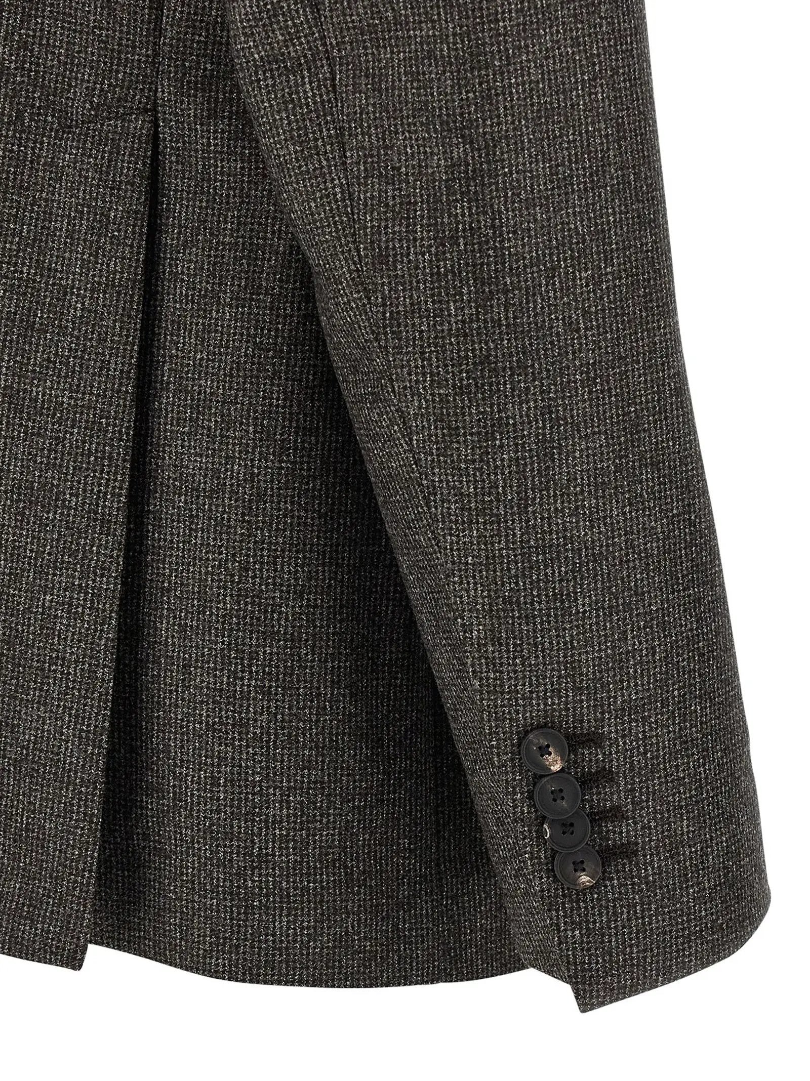 Tagliatore Brown Virgin Wool Two-Piece Suit