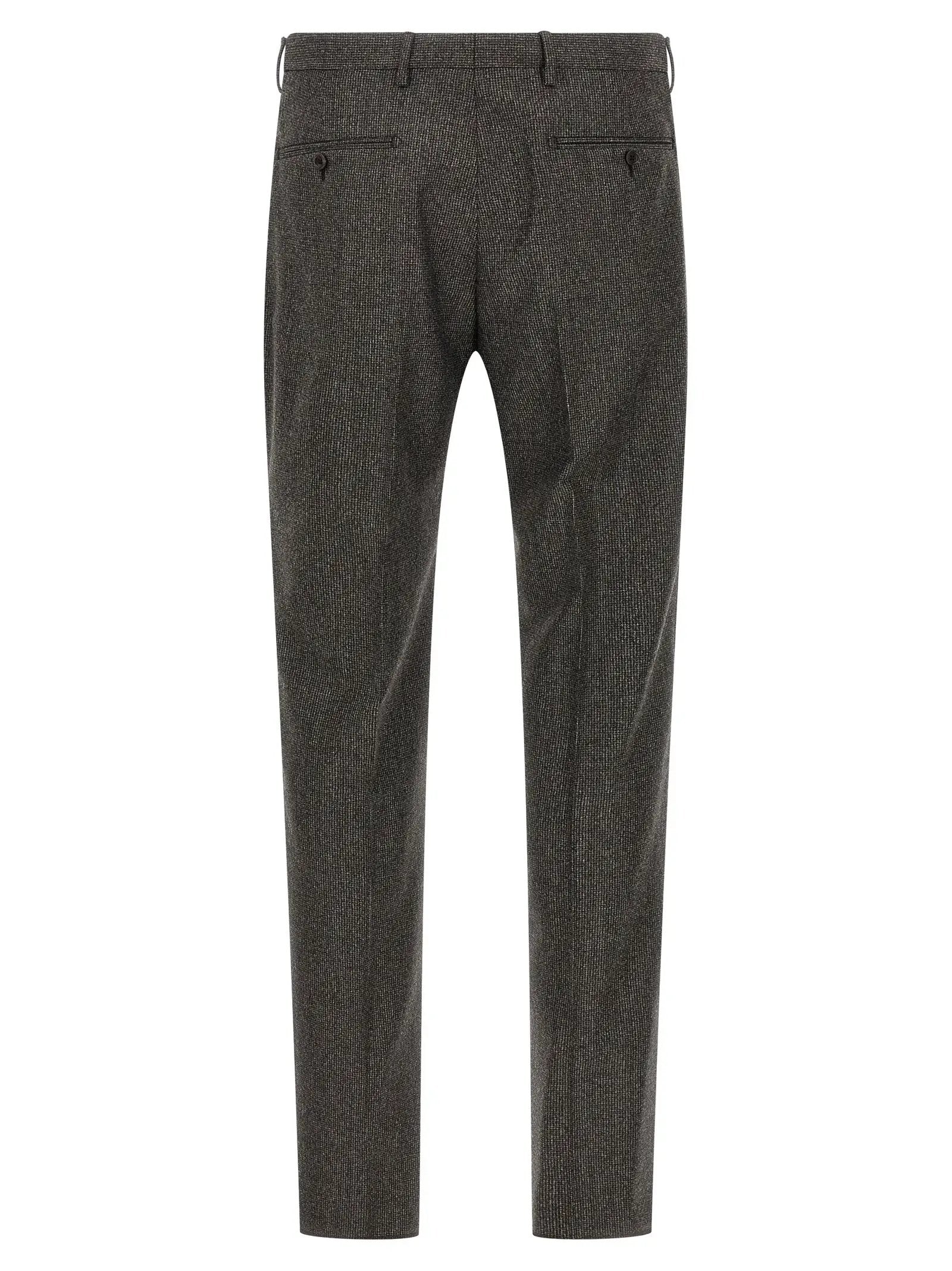 Tagliatore Brown Virgin Wool Two-Piece Suit