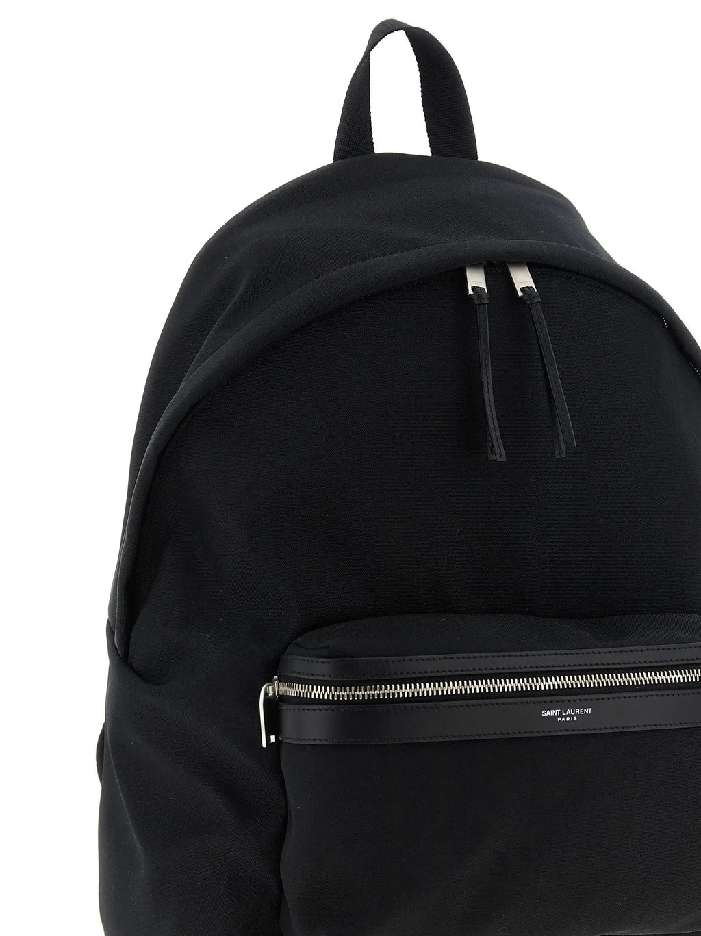 Saint Laurent Black Polyamide Backpack