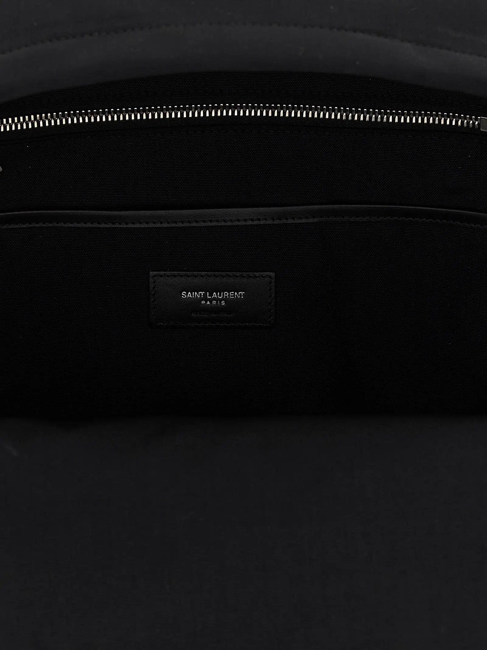 Saint Laurent Black Polyamide Backpack