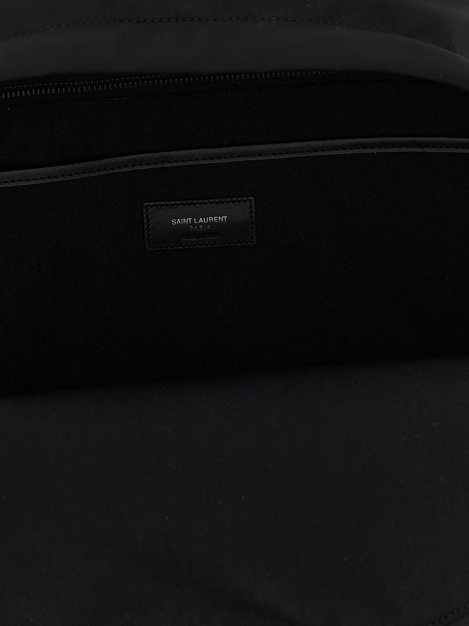 Saint Laurent Black Polyamide Backpack