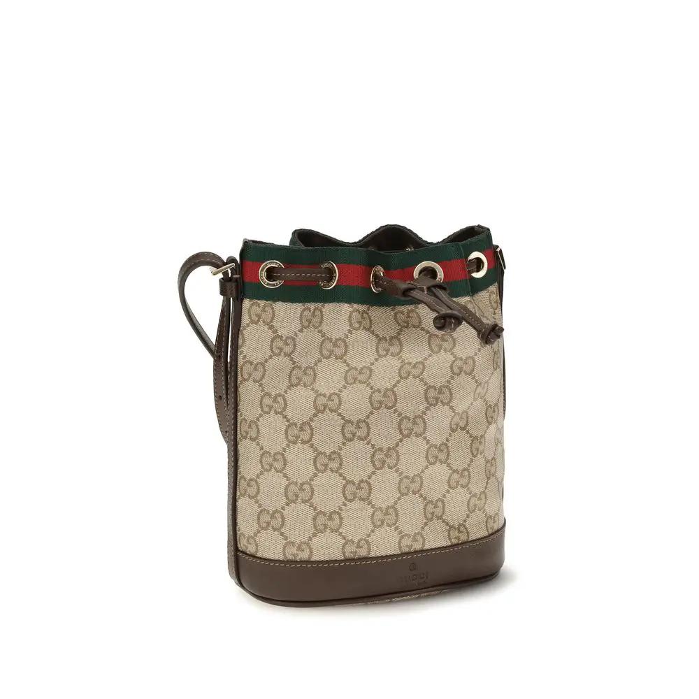 Gucci Beige Fabric Handbag