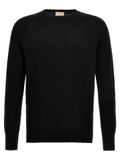 MA'RY'YA Black Virgin Wool Cardigan