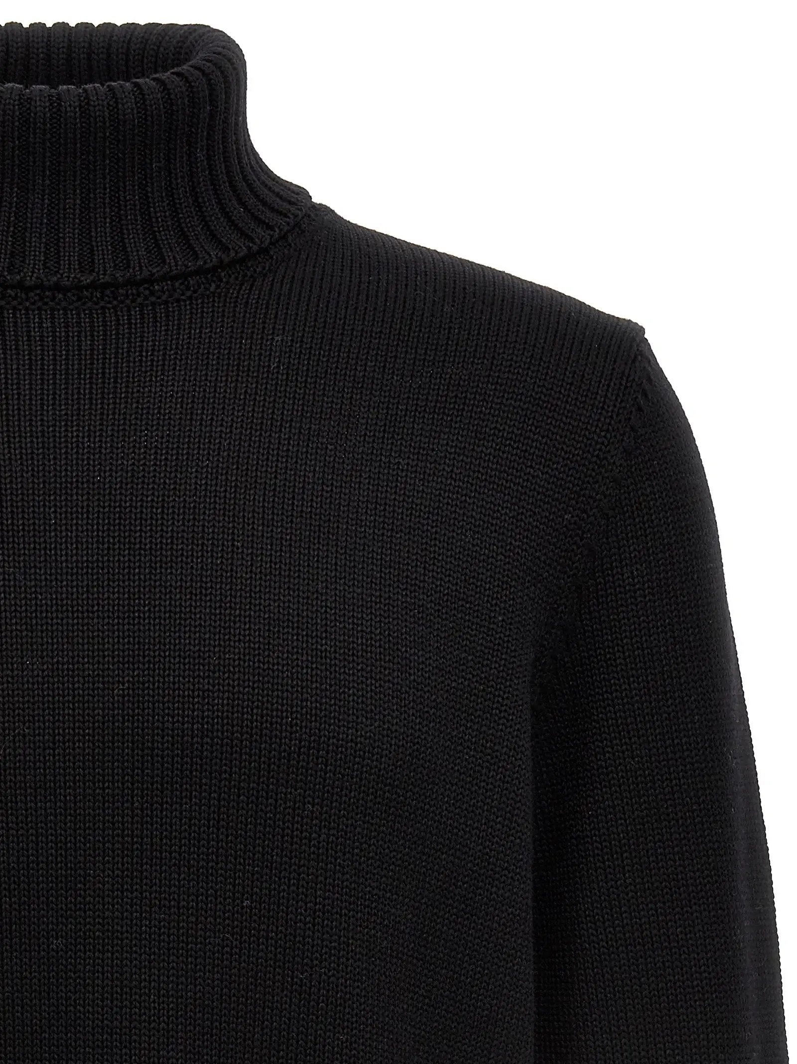 ZANONE Black Virgin Wool Cardigan