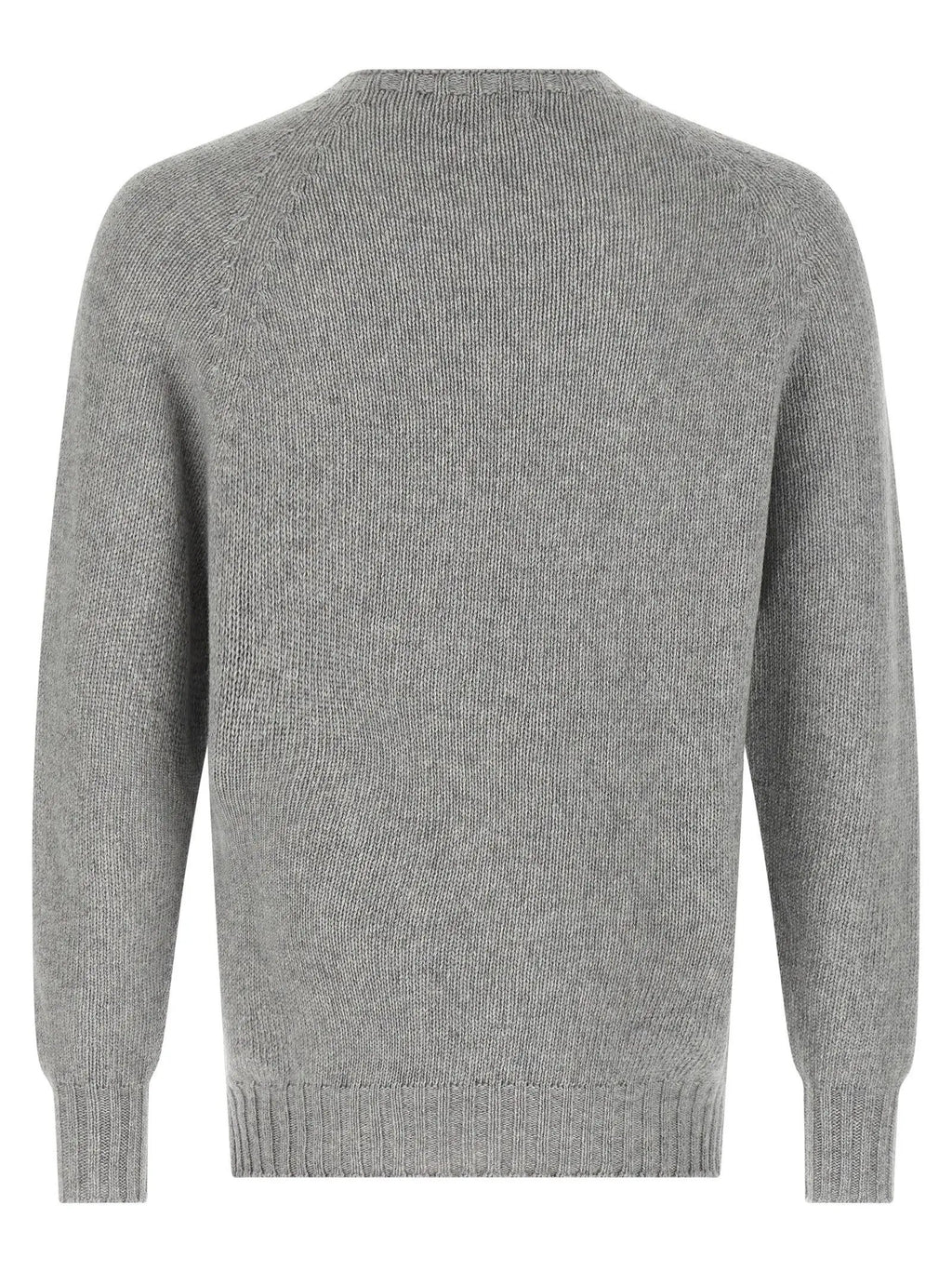 MA'RY'YA Gray Virgin Wool Cardigan