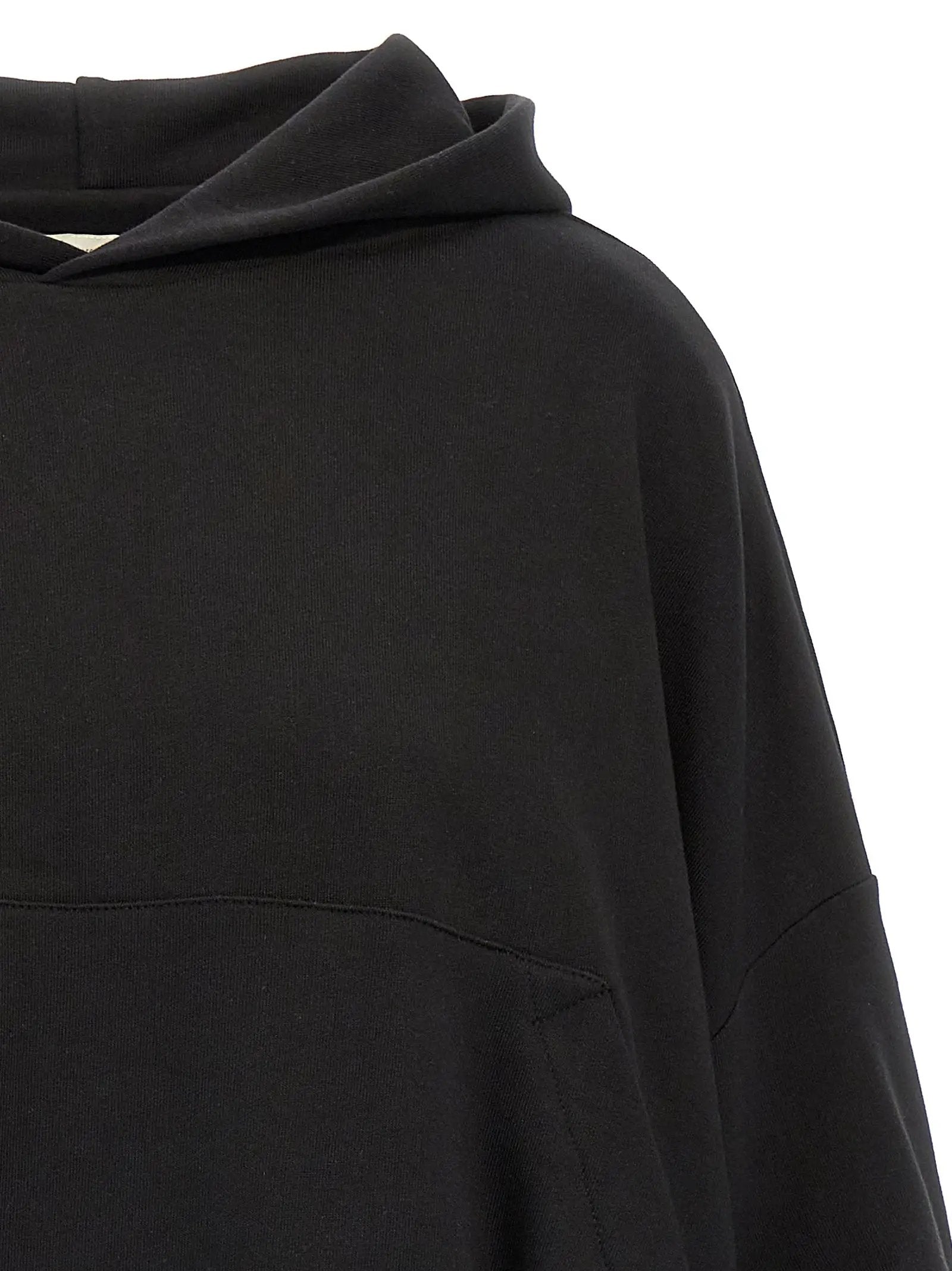 Dries Van Noten Black Cotton Sweatshirt