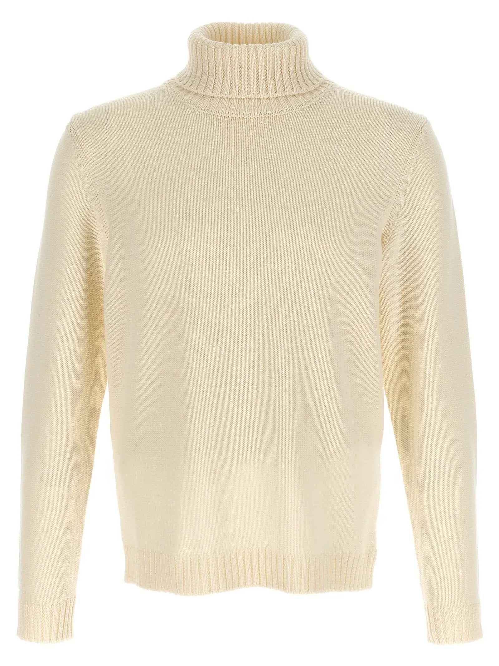 ZANONE White Virgin Wool Cardigan