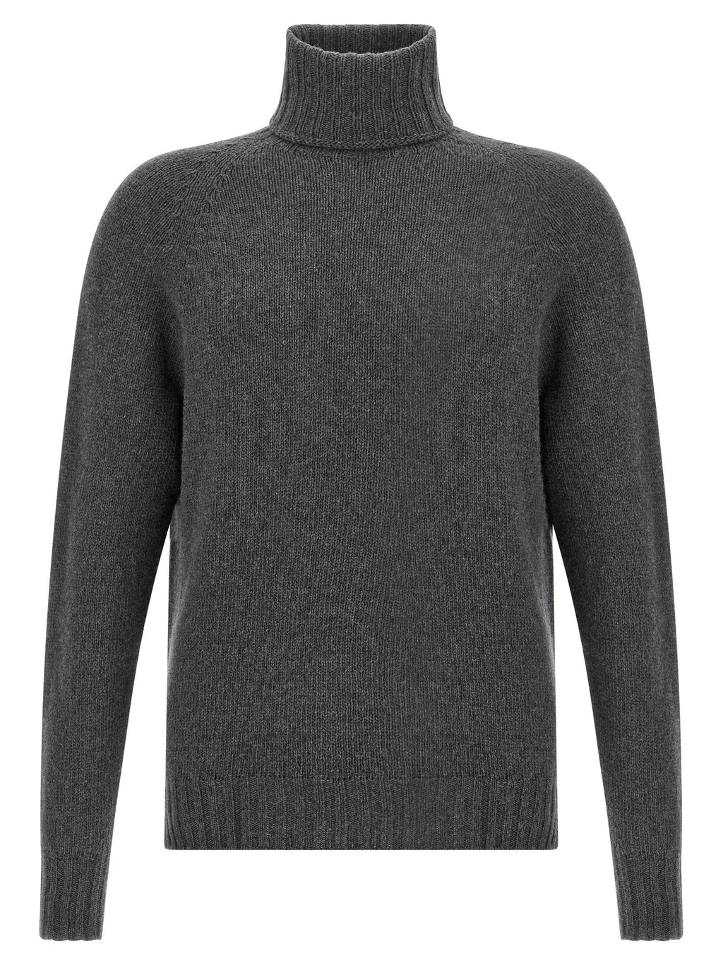 MA'RY'YA Gray Virgin Wool Cardigan