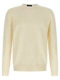 ZANONE White Virgin Wool Cardigan