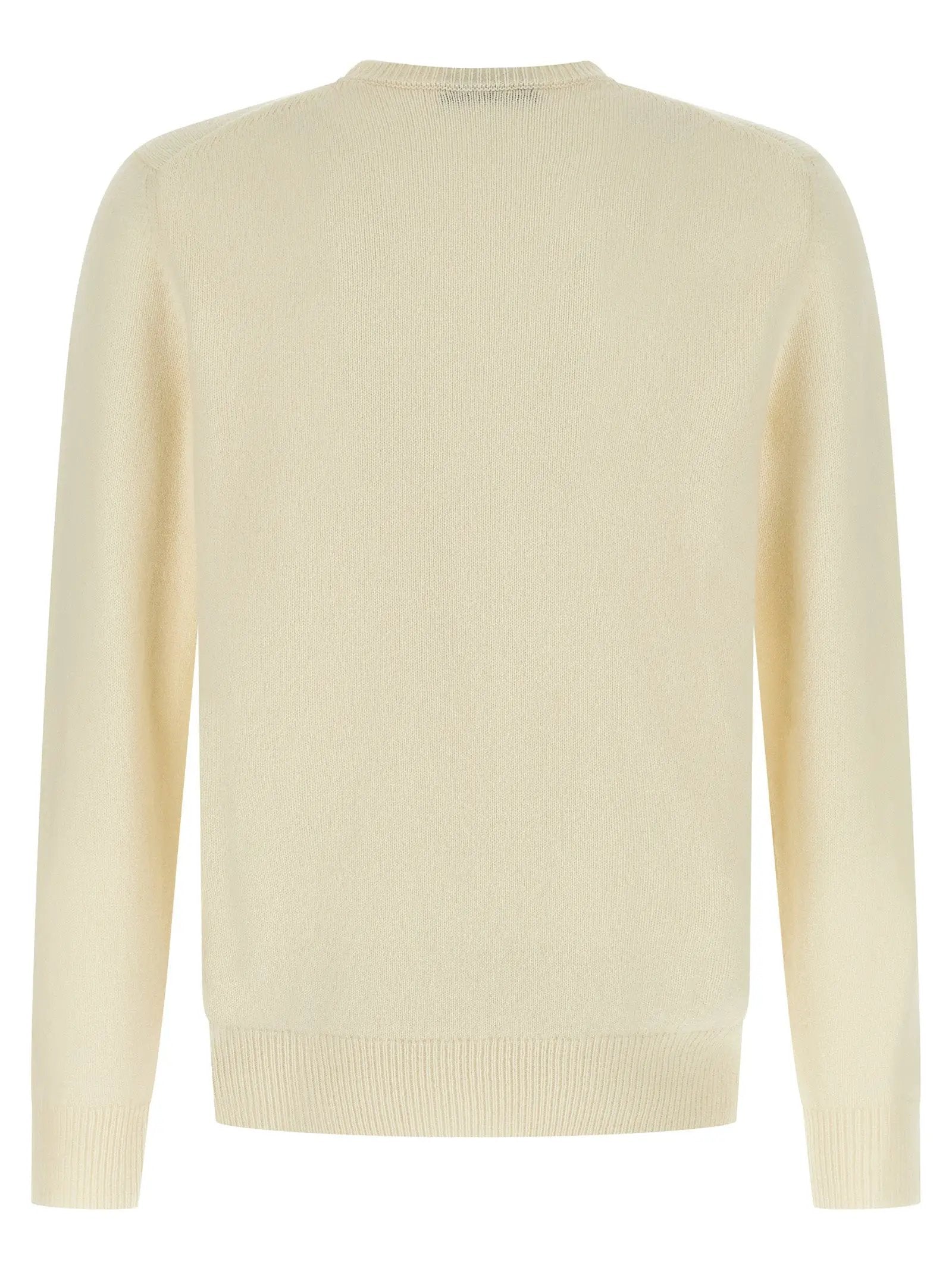 ZANONE White Virgin Wool Cardigan