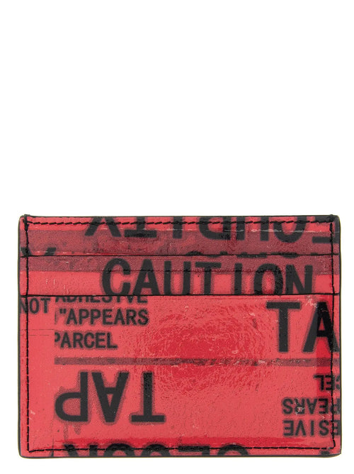 Porte-cartes Balenciaga en cuir de veau multicolore