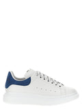Alexander McQueen Blue Calfskin Chunky Sneakers