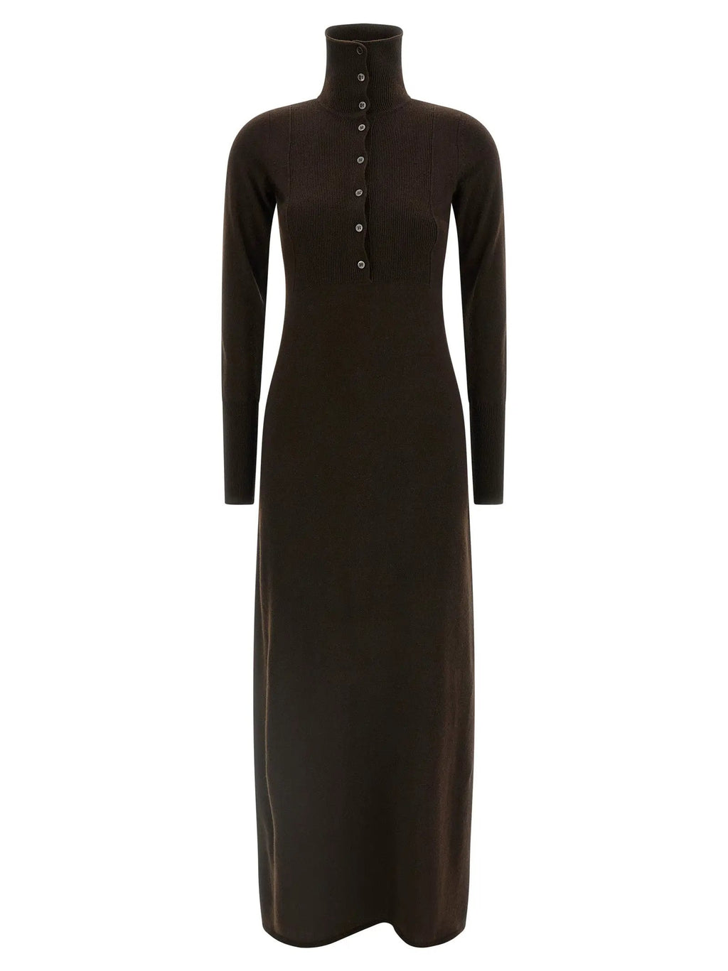 Tom Ford Brown Cashmere Long Dress