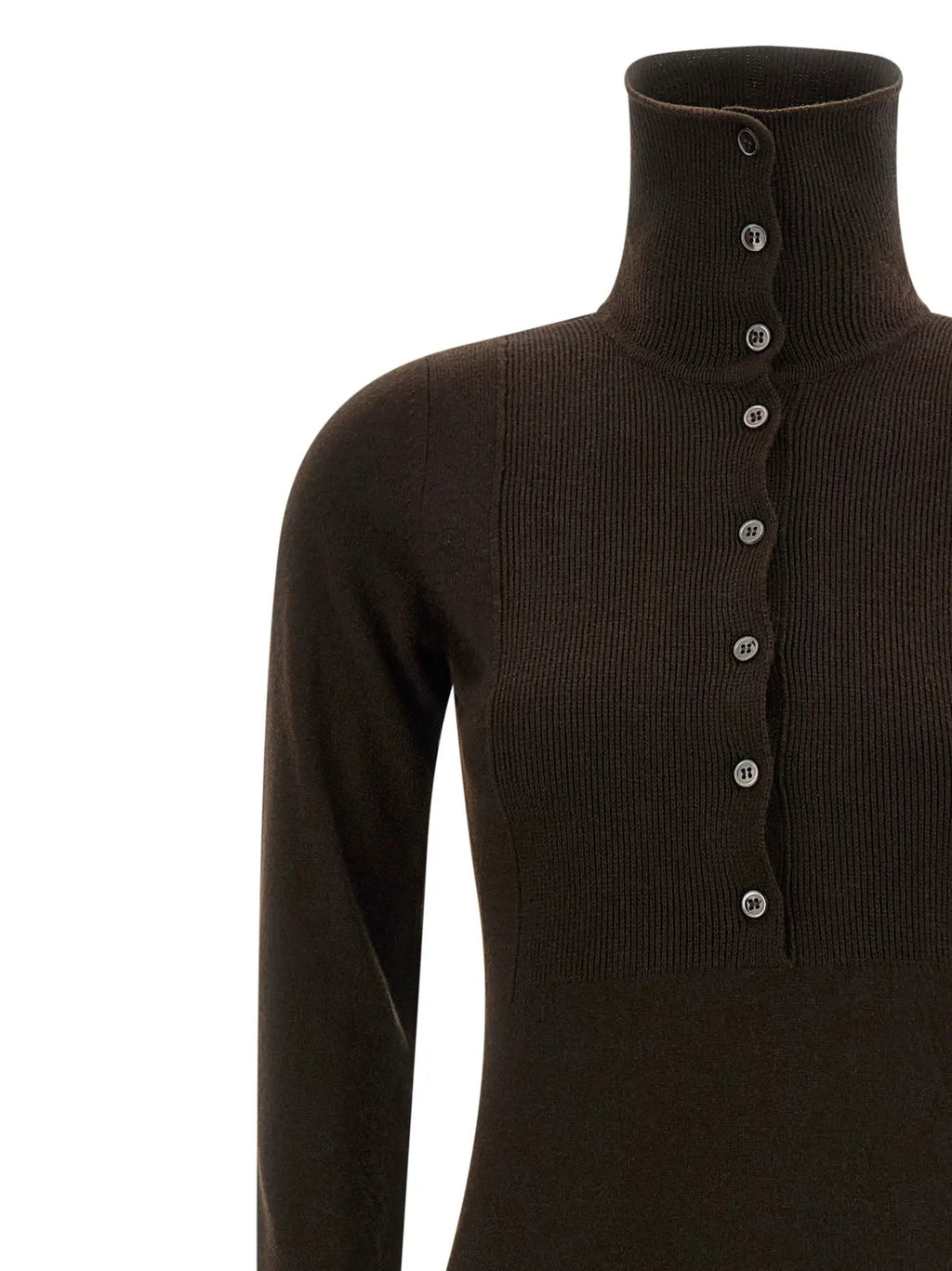 Tom Ford Brown Cashmere Long Dress