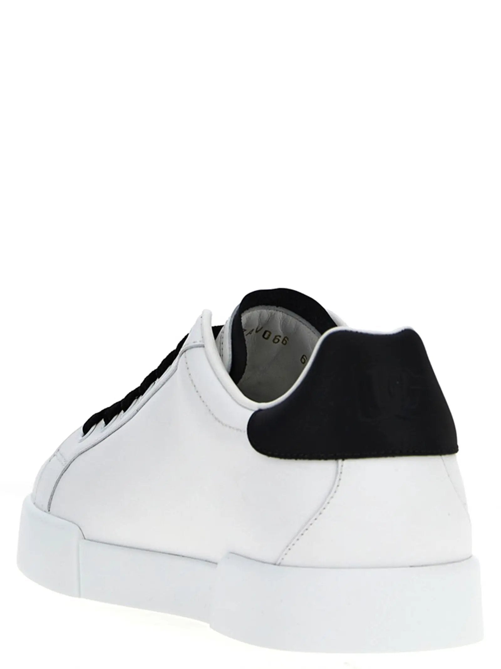 Dolce & Gabbana Bicolor Calfskin Low Top Sneakers