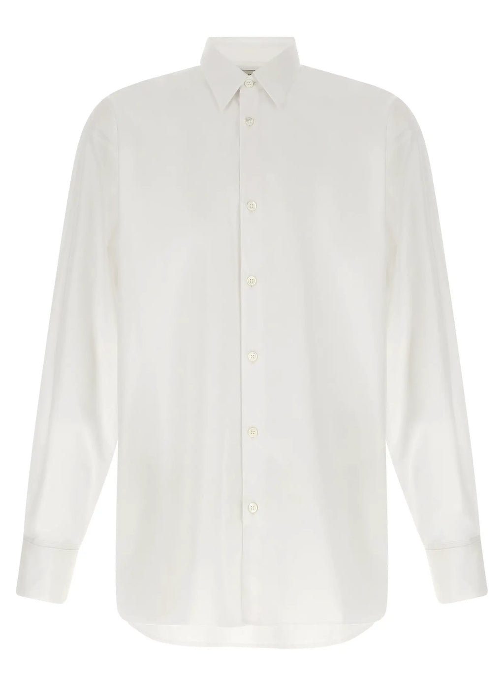 Dries Van Noten White Cotton Blouse