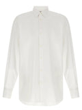 Dries Van Noten White Cotton Blouse
