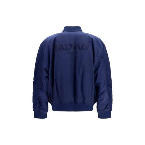 Bomber Balmain Bleu en Polyamide