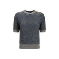 Balmain Blue Polyamide Sweatshirt