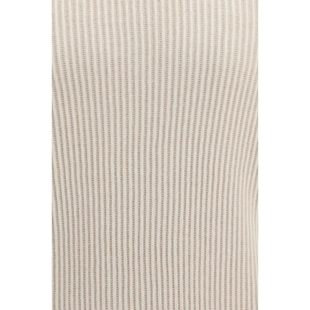 Brunello Cucinelli Beige Cashmere Turtleneck