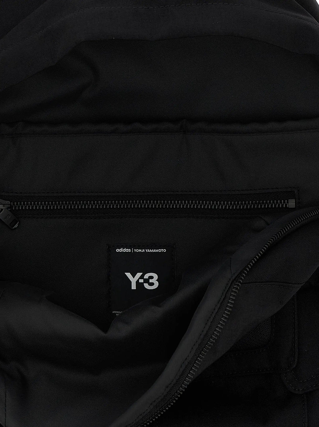 Y-3 Black Polyamide Backpack