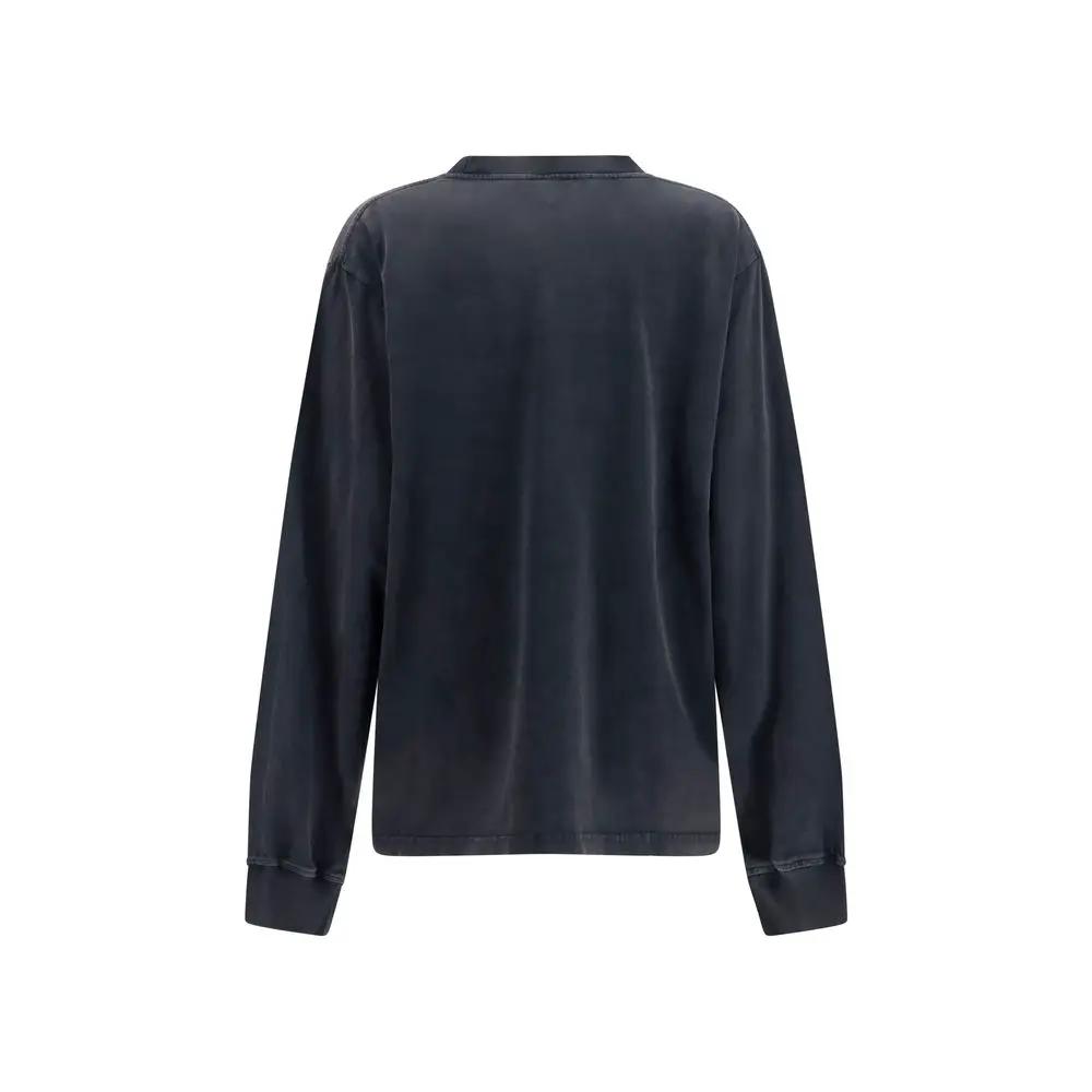 Alexander Wang Black Cotton Sweatshirt
