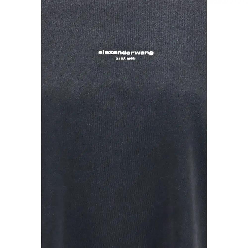 Alexander Wang Black Cotton Sweatshirt