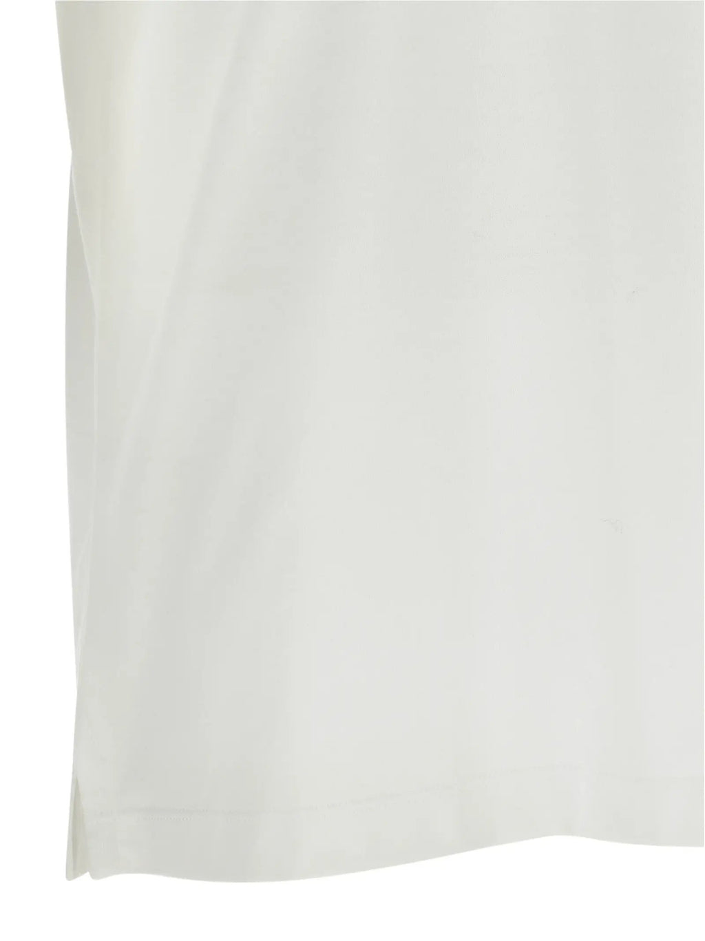 Brioni White Cotton T-Shirt