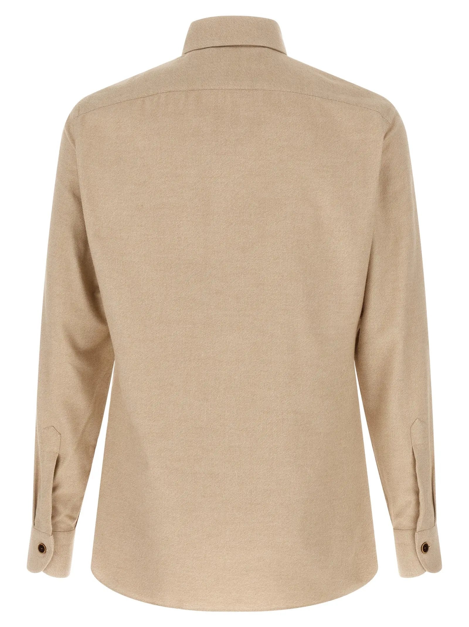 BORRIELLO Beige Cotton Blouse