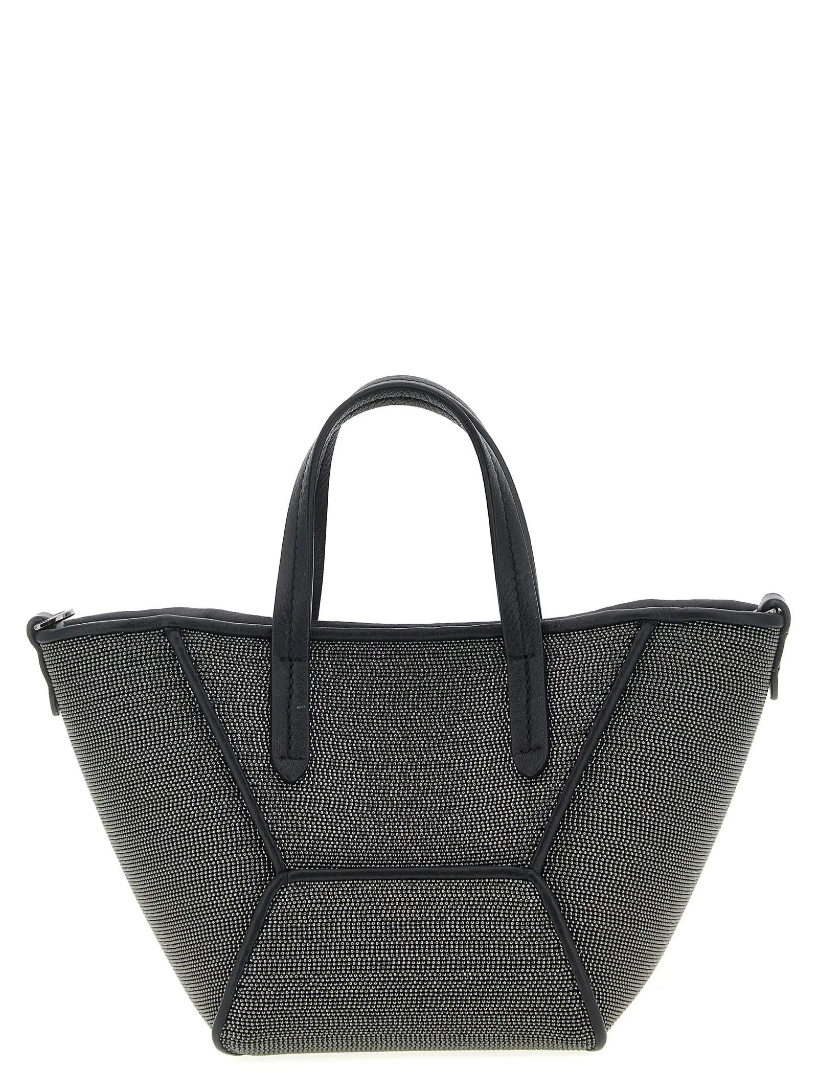 Brunello Cucinelli Black Brass Handbag